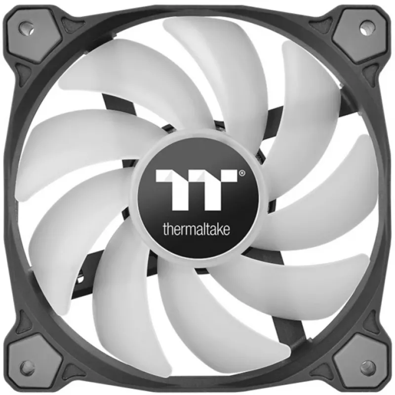 Ventilador de carcasa Thermaltake Pure 12 ARGB 120 mm pack de 3 Negro