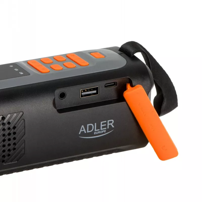 ADLE AD1920 radio de emergencia con energía solar