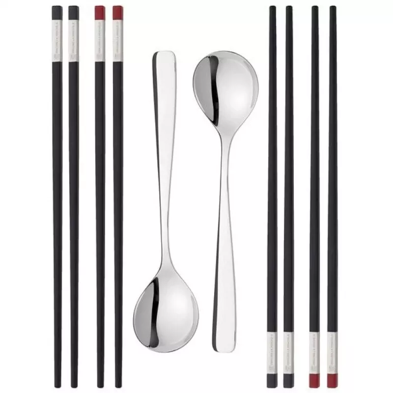 Set de palillos ZWILLING 39180-001-0 negro acero inoxidable
