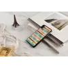 Funda protectora para smartphone iKins para iPhone XS Max — Pop Mint negra, carcasa rígida con bordes elevados