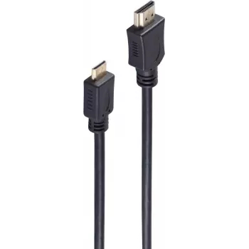 Cable HDMI shiverpeaks BS77473-2 3 m HDMI tipo A (estándar) HDMI tipo C (mini) negro (BS77473-2)
