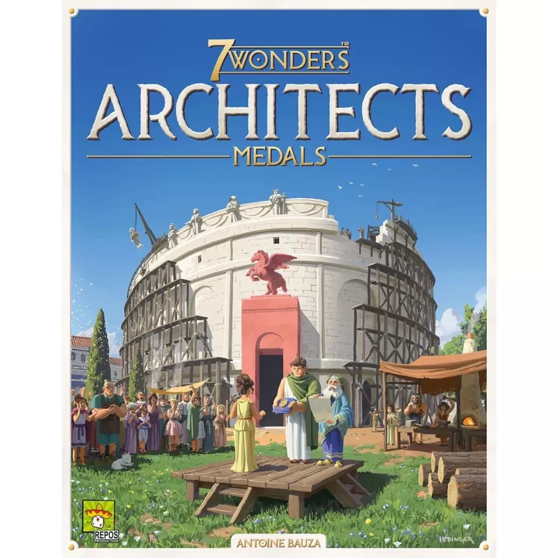7 Wonders Architects - Medals, expansión de juego de mesa