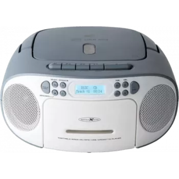 Radio CD Reflexion RCR2260DAB/BL con sintonizador DAB+, reproductor de CD, USB y AUX