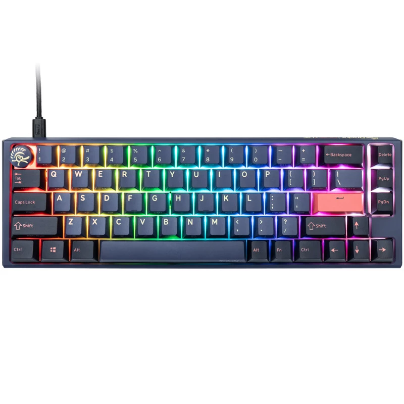 Ducky One 3 SF teclado gaming USB QWERTY inglés azul