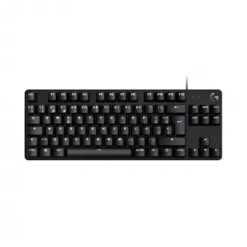 Logitech G G413 TKL SE, con cable, USB, interruptor mecánico, QWERTZ, LED, Negro