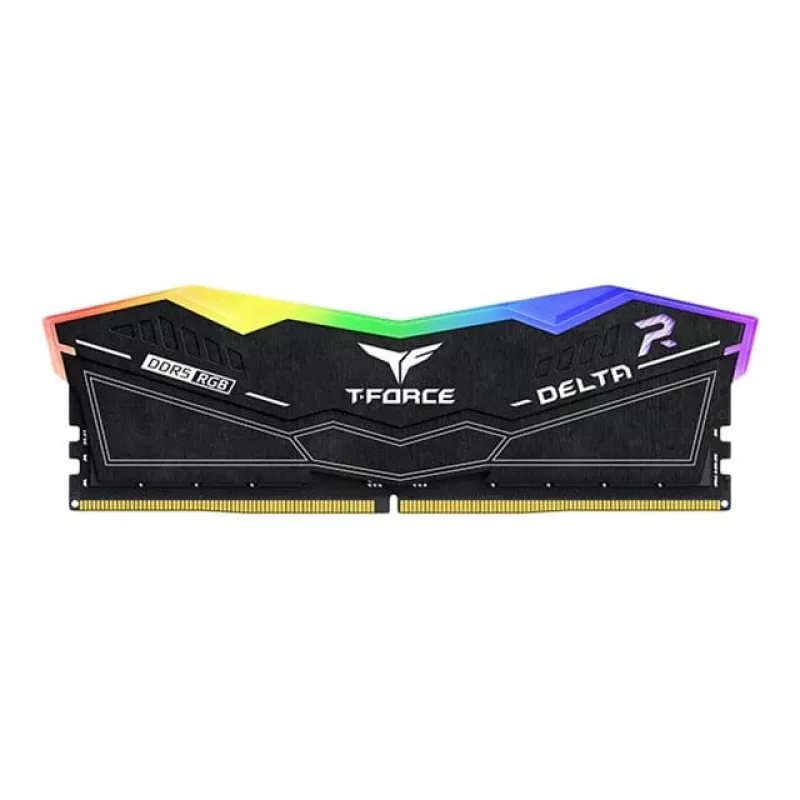 DIMM 32 GB DDR5-6000 (2x 16 GB) Dual-Kit, memoria negra, FF3D532G6000HC38ADC01, Delta RGB, INTEL XMP