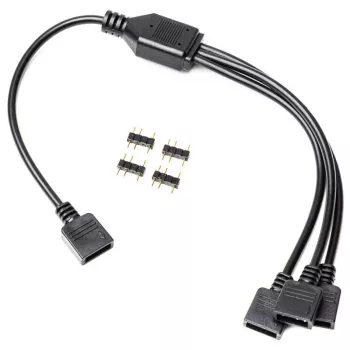Cable divisor de 3 vías EK Loop D-RGB