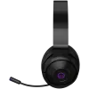 Lorgar Noah 702 (LRG-GHS702) auriculares gaming inalámbricos, Bluetooth 5.3, receptor USB, AUX de 3,5 mm, drivers de 40 mm, 1000 mAh, RGB, negros