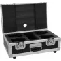 Flightcase Roadinger para 4x AKKU Dot 1 RGB/WW QuickDMX — maletín de transporte protector