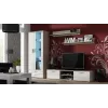 Cama Set de dos estantes 125cm SOHO Roble Sonoma mate