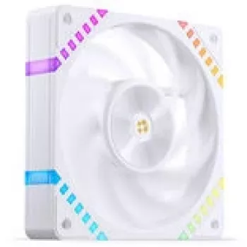 Ventilador de caja ARGB PWM de 120 mm Jonsbo HF2-120 Blanco – 120 mm, PWM, ARGB