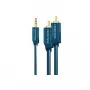 Cable adaptador para MP3 (conector jack de audio de 3,5 mm/2 conectores RCA) - 7,5m Adaptador adicional para reproductores MP3, iPods y smartphones