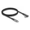 Cable USB DeLOCK 81131 1 m USB-C negro 40 Gbit/s