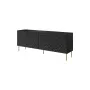 Cómoda HOLE 190x40,5x74,5 cm negro mate
