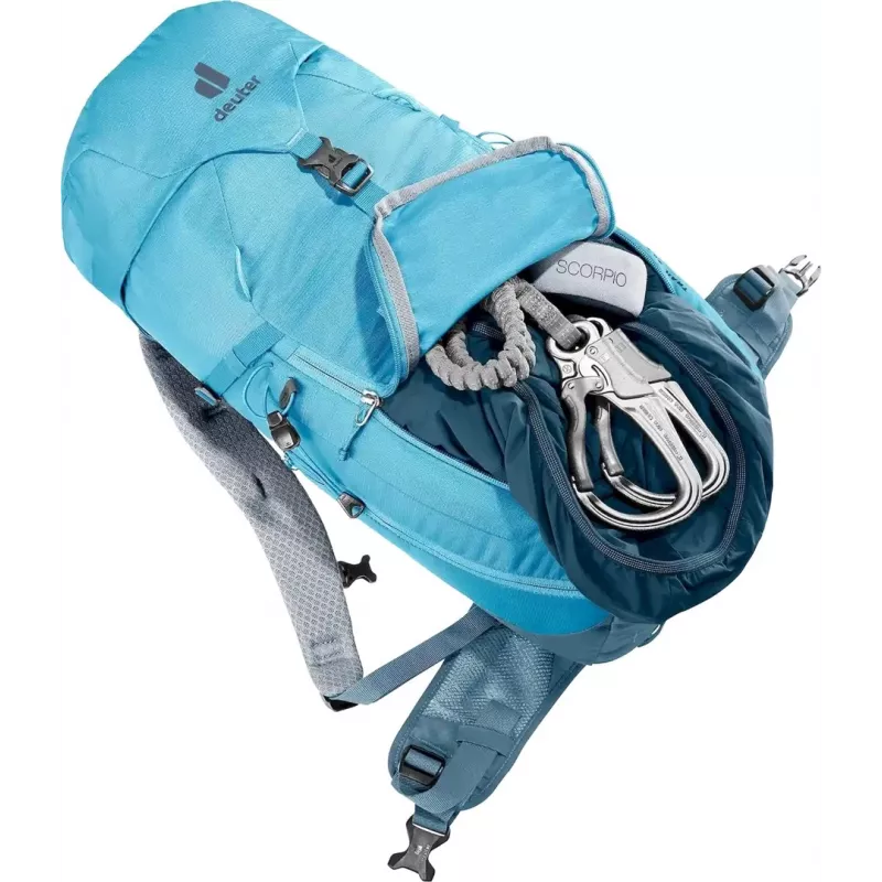 Mochila DEUTER Trail 22 SL mochila de senderismo para mujer, 22 L, lagoon-atlantic, poliéster, 990 g