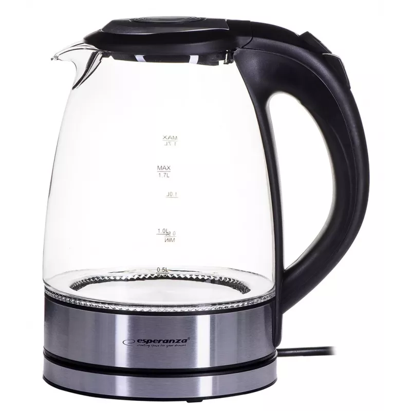 Hervidor Esperanza EKK012 1,7 L negro, multicolor 2200 W