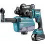 Makita DHR182RTWJ - Martillo perforador - batería - 3 modos - SDS-plus - 1,7 julios - 2 baterías - 18 V
