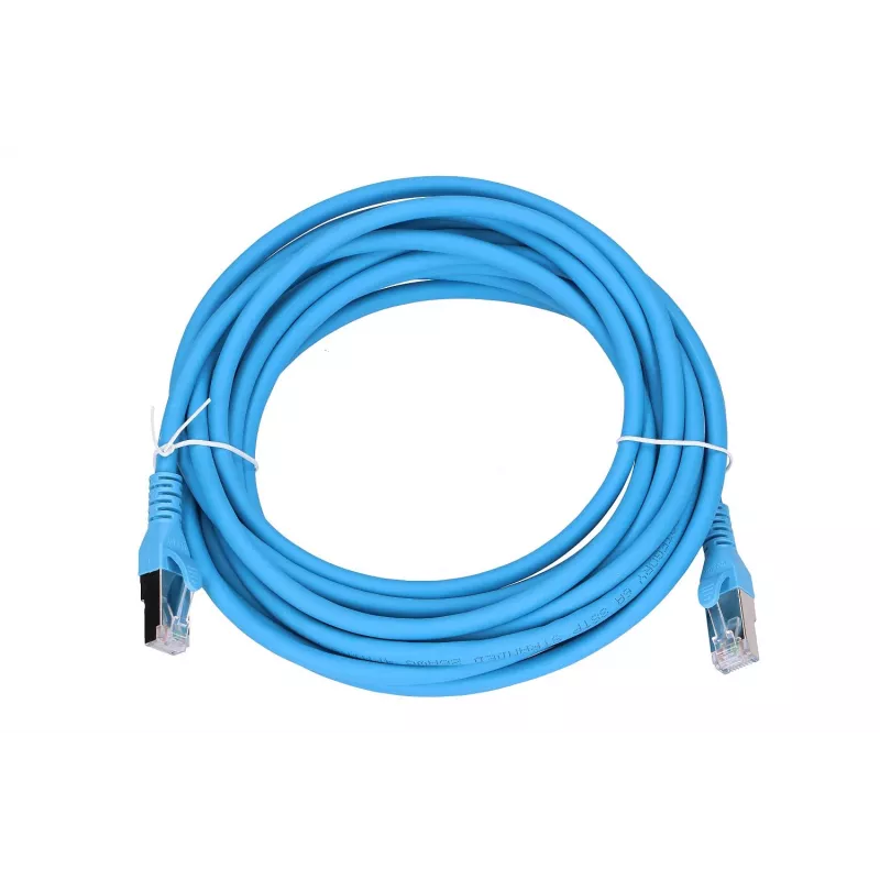 Cable de parcheo LAN Extralink Cat.6A RJ-45 Cat6a 5 m azul