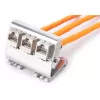 Adaptador Digitus AN-25183 para 3x módulo Keystone acero inoxidable