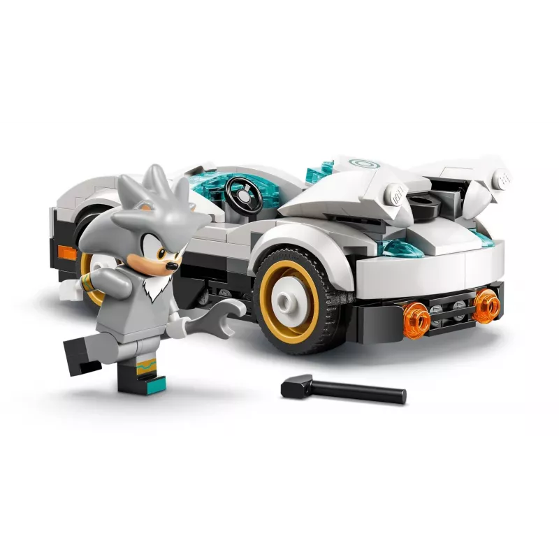 LEGO SONIC THE HEDGEHOG 77118 El coche de Silver contra el monster truck de Knuckles