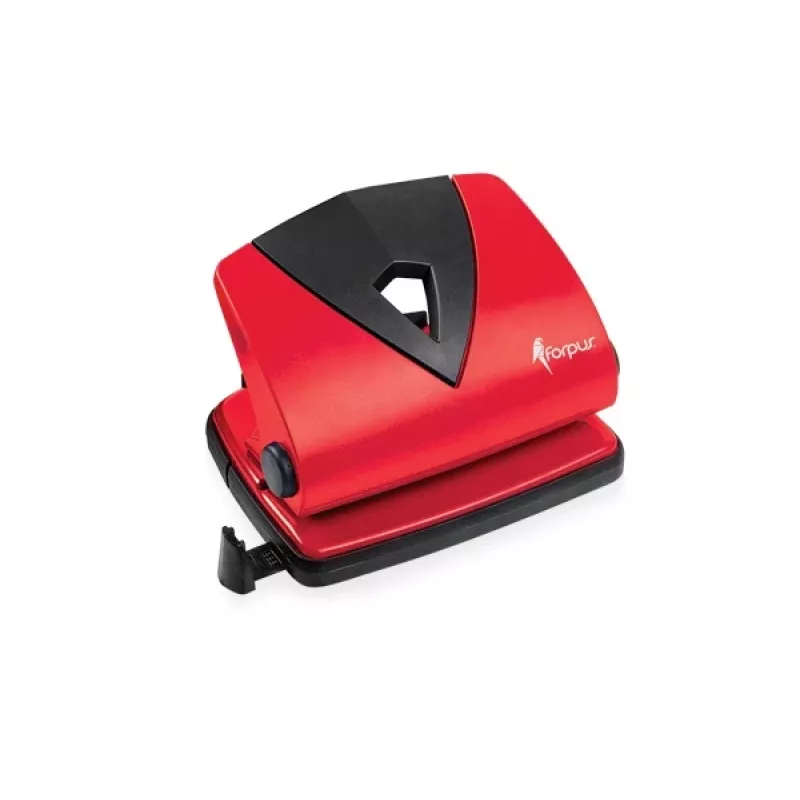 Perforadora Forpus FO61553 30 hojas Negro Rojo