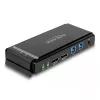 Conmutador KVM DeLOCK DisplayPort 1.4 8K 60Hz USB Audio