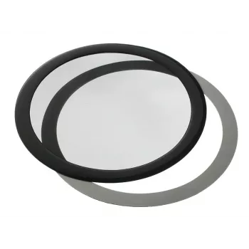 Filtro antipolvo DEMCiflex DF0017 para caja de PC, redondo 151 mm de diámetro, negro