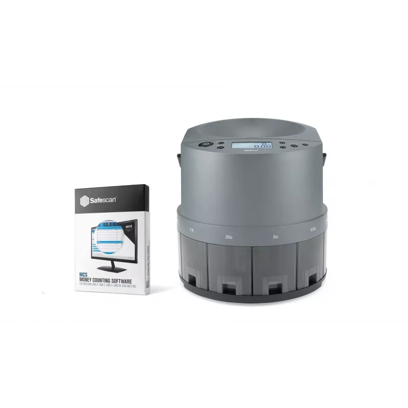 Safescan 1450 Contadora de monedas Gris