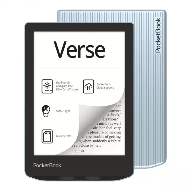PocketBook Verse Reader (629) azul claro