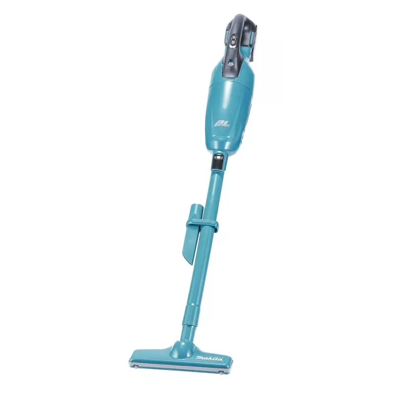Aspirador de mano/escoba eléctrica Makita DCL280FZ, batería, en seco, sin bolsa, 0,75 L, azul