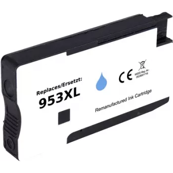 Tinta Renkforce sustituye a HP 953 XL (F6U16AE) compatible cian RF-5655878 (RF-5655878)