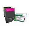 Lexmark 71B2HM0 cartucho de tóner, magenta, 3500 páginas
