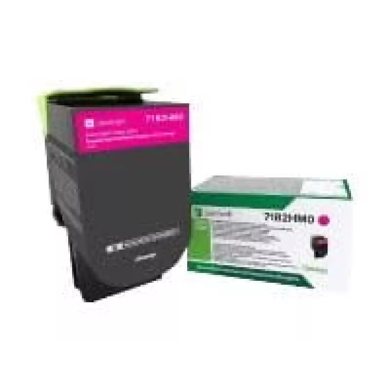 Lexmark 71B2HM0 cartucho de tóner, magenta, 3500 páginas