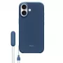 Funda con soporte para iPhone 17 de Apple Beats — MagSafe, control de cámara, policarbonato/microfibra, azul, compatible con 6,3