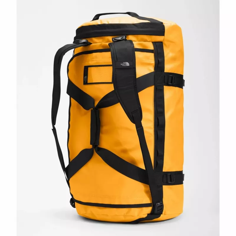 Bolsa de viaje The North Face Base Camp Duffel L 95 L poliéster negro, amarillo