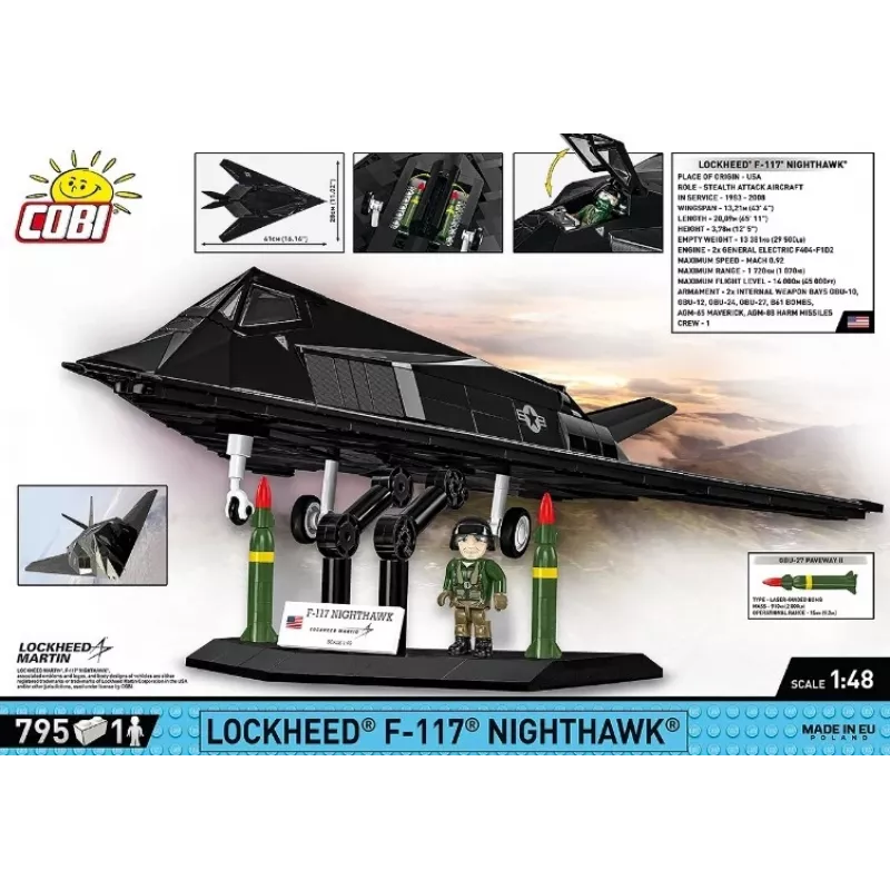 Lockheed F-117 Nighthawk Maqueta (escala 1:48)