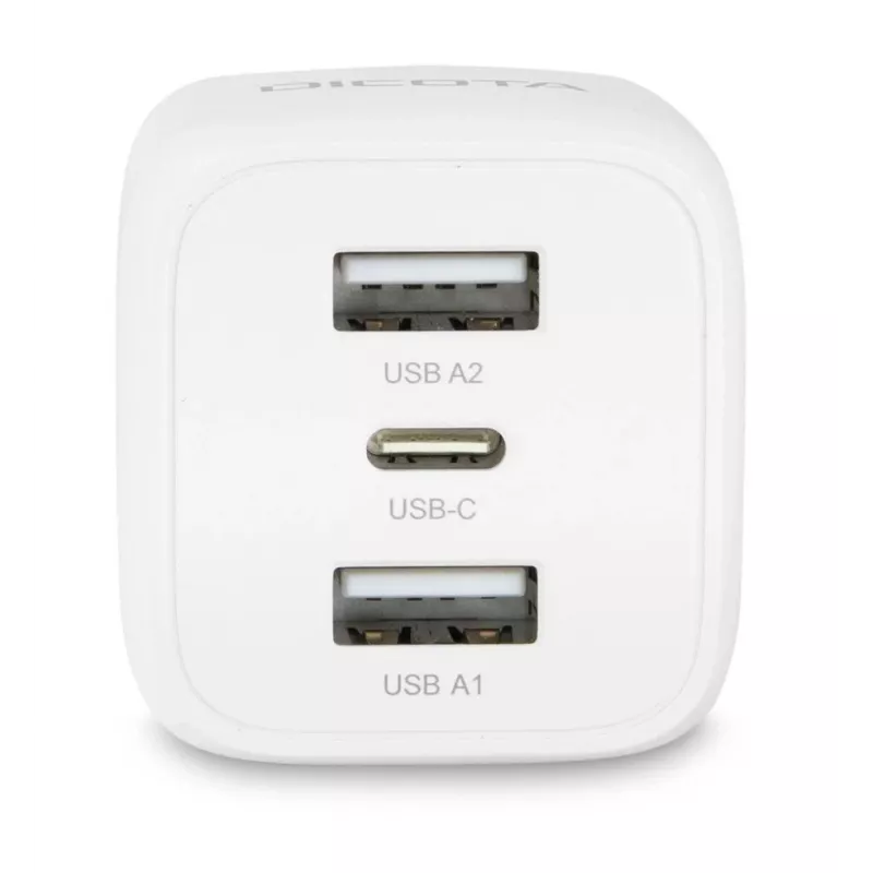 DICOTA D32069 Cargador para dispositivos móviles Portátil, Smartphone Blanco AC Carga rápida Interior