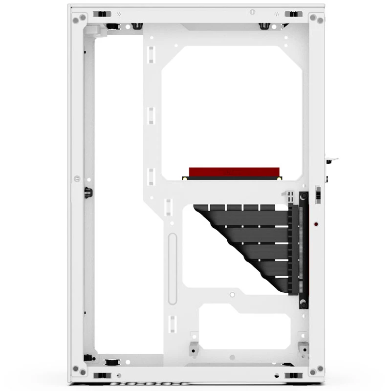 Carcasa Mini-ITX SSUPD Meshlicious Full Mesh PCIE 4.0 Edition - Blanca