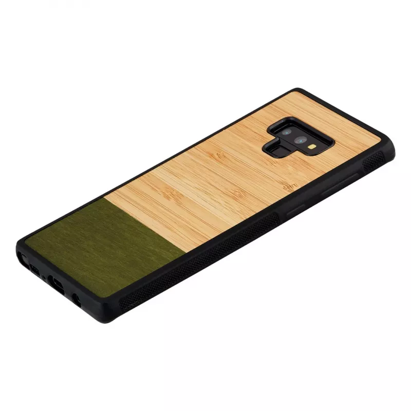 Funda para smartphone Man and Wood para Samsung Galaxy Note 9 — Bambuswald negro