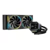 Kit de refrigeración líquida DeepCool LM240 12 cm Negro