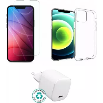 Kit eSTUFF ES-KIT-IPH17AIR para iPhone Air, cargador y accesorios