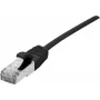 Cable de red Dexlan 858736 negro 0,5 m Cat6a S/FTP RJ-45