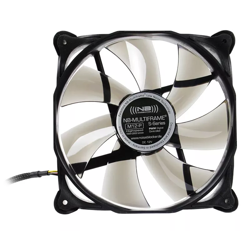 Noiseblocker Multiframe S-Series M12-P ITR-M12-P ventilador de caja, 120 mm, PWM
