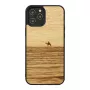 Funda para móvil Man and Wood para iPhone 12 / 12 Pro — terra negro
