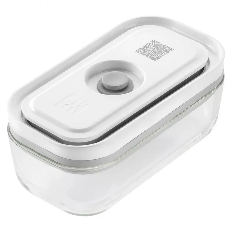 Recipiente de almacenamiento ZWILLING 36803-100-0 rectangular vidrio 0,35 l, gris, hermético, apilable