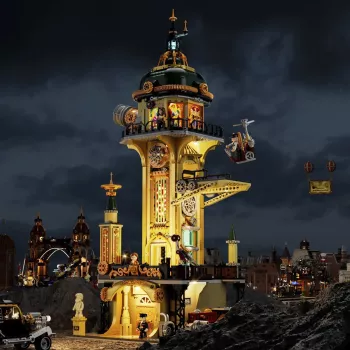 Steampunk Wachturm, juguete de construcción