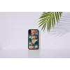 Funda para smartphone iKins para iPhone XR — funda protectora Mosaic negra