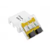 Rosa de superficie RJ-45 Cat6 OU6-0002-W blanca, 2 tomas, 30×54×57 mm