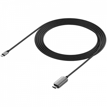 Cable Satechi USB-C a HDMI 2.1 8K, longitud: 1,96 m con conector HDMI 2.1 y USB-C