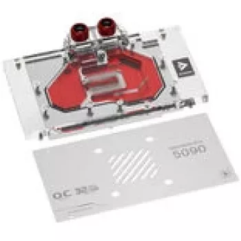 Bloque de agua para GPU Barrow para MSI Ventus 5090 — modelo BS-MSV5090-PA W, blanco